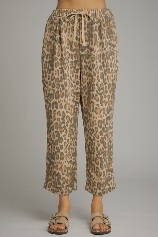 On The Prowl Leopard Print Pants
