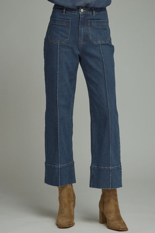 Top Notch Dark Denim Pants