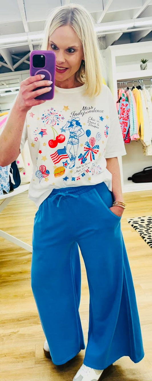 Miss Independence American Tee