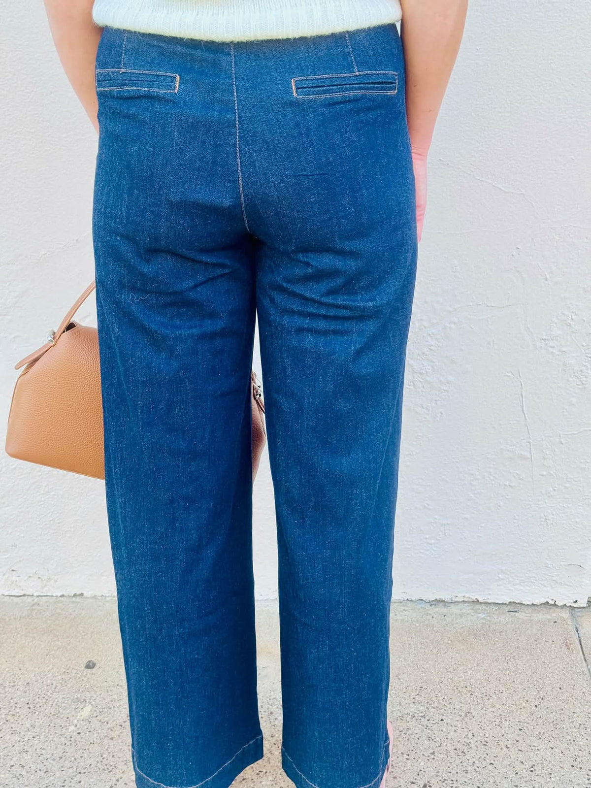 The Siena Dark Denim Pants