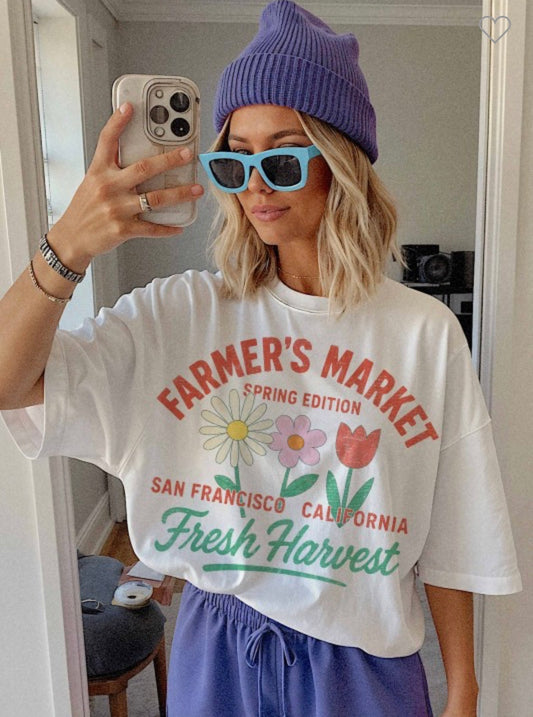 Farmer’s Market Graphic Tee