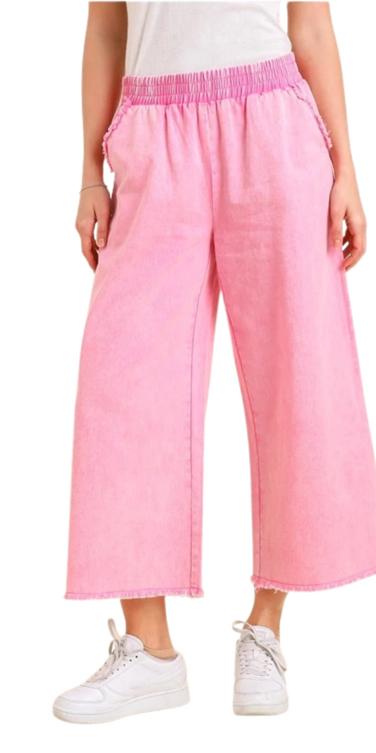 Mineral Washed Pants