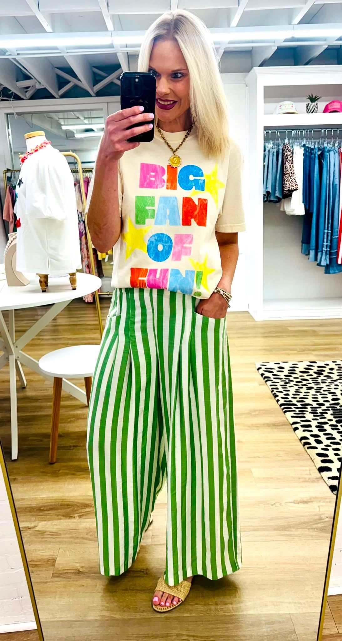 Big Fan Of Fun Multi Tee