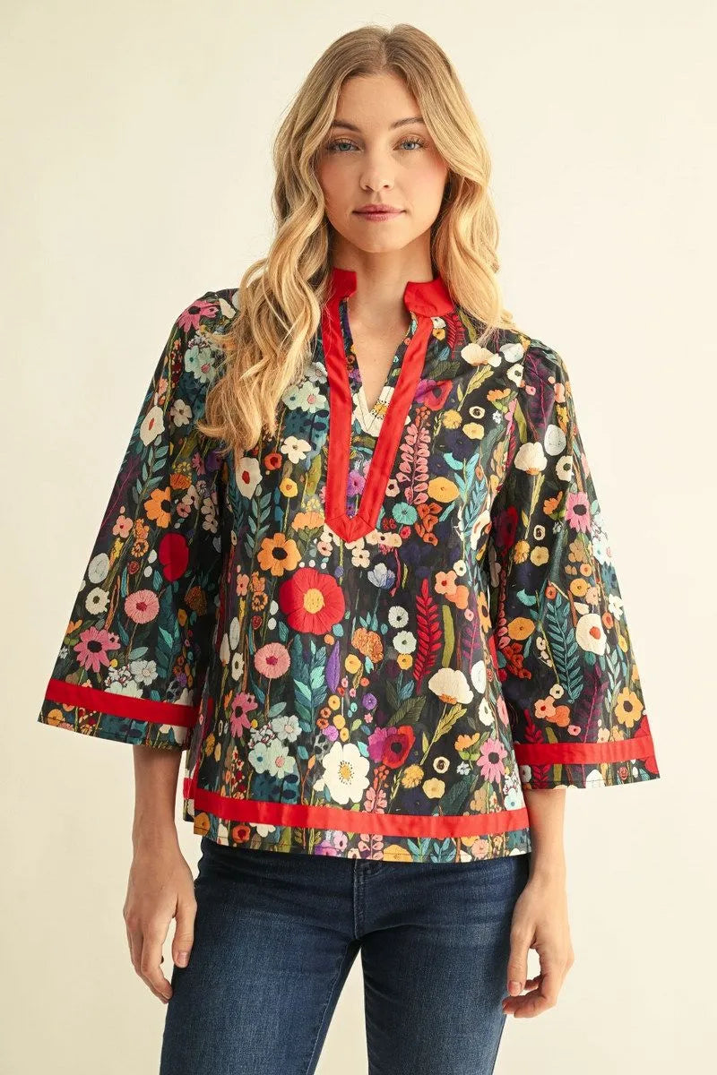 Hold On To This Floral Top
