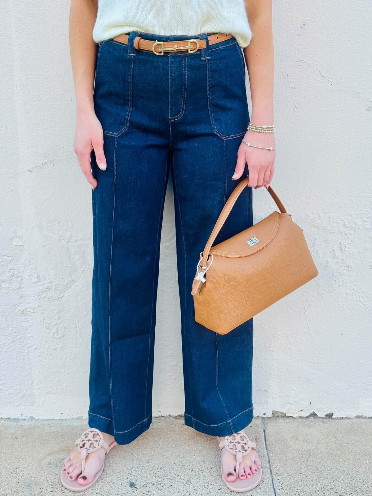 The Siena Dark Denim Pants