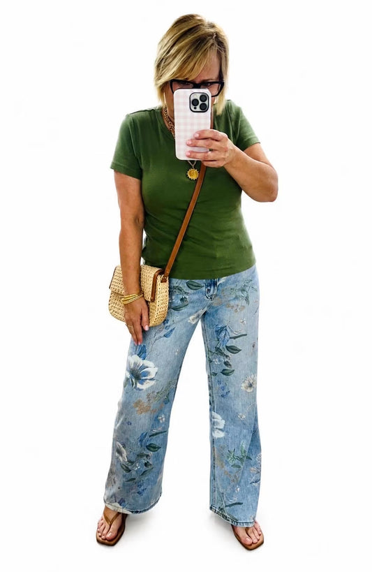 Petal Me This Floral Vintage Flare