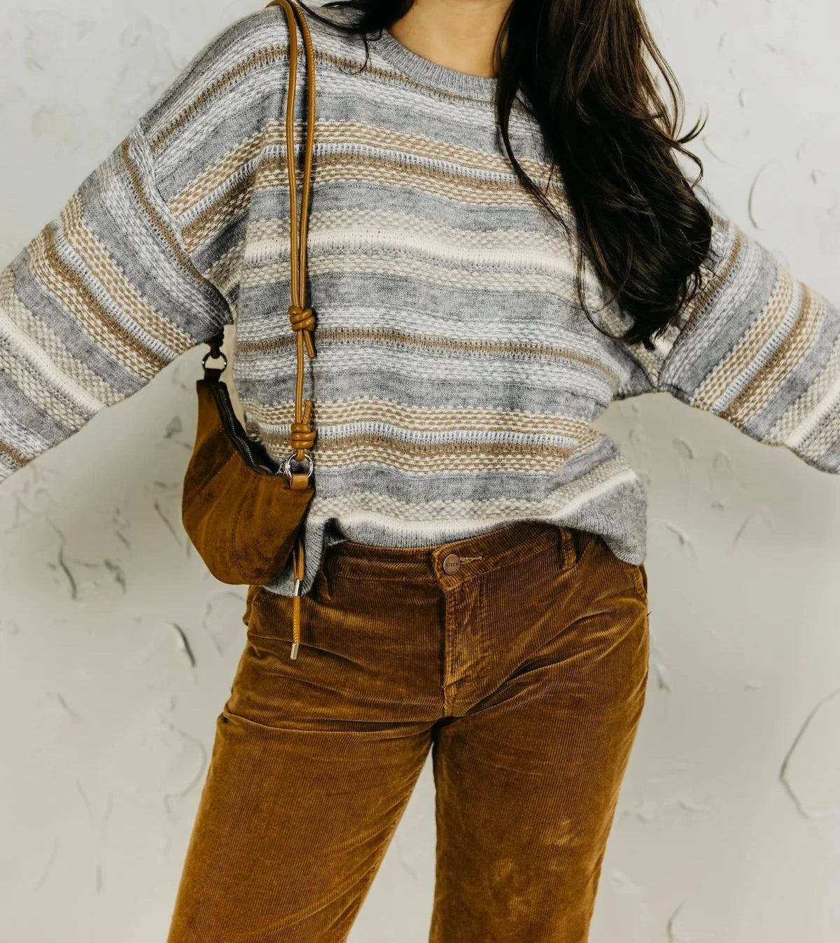 The Connie Striped Knit Sweater