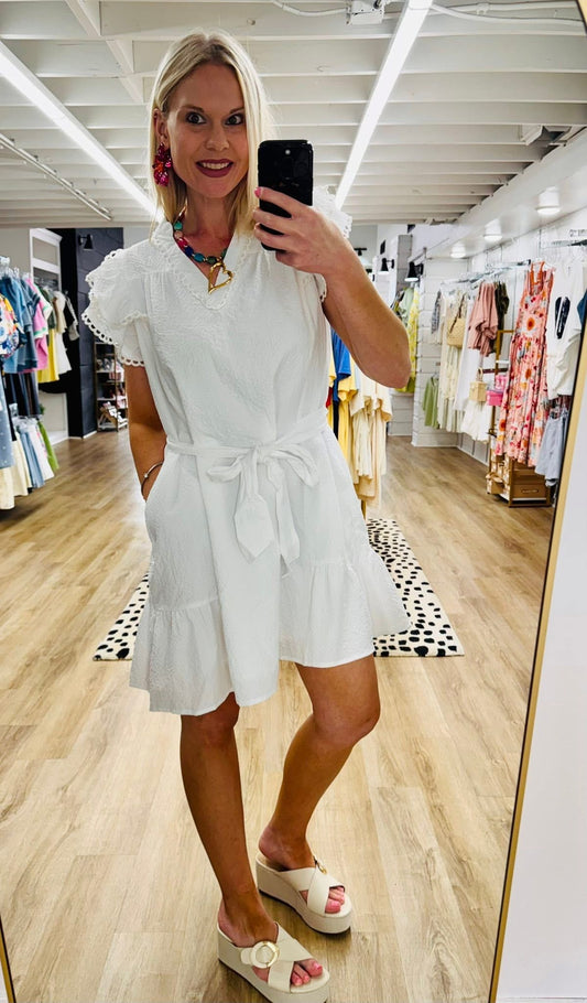 Feeling Posh Seersucker Mini Drs