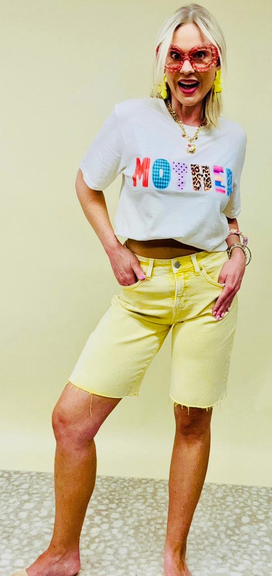 Mae Slouchy Bermuda Shorts