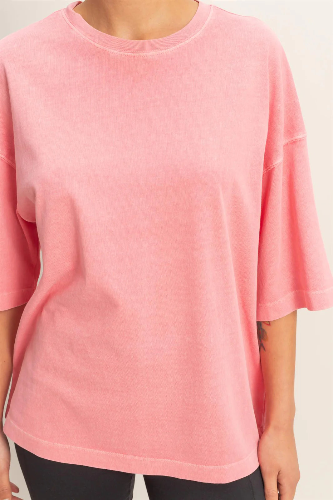 Pigment Dye Oversized T-Shirt