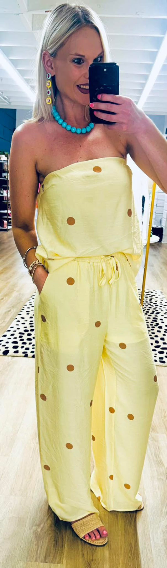 Sweet Honey Polka Dot Pants