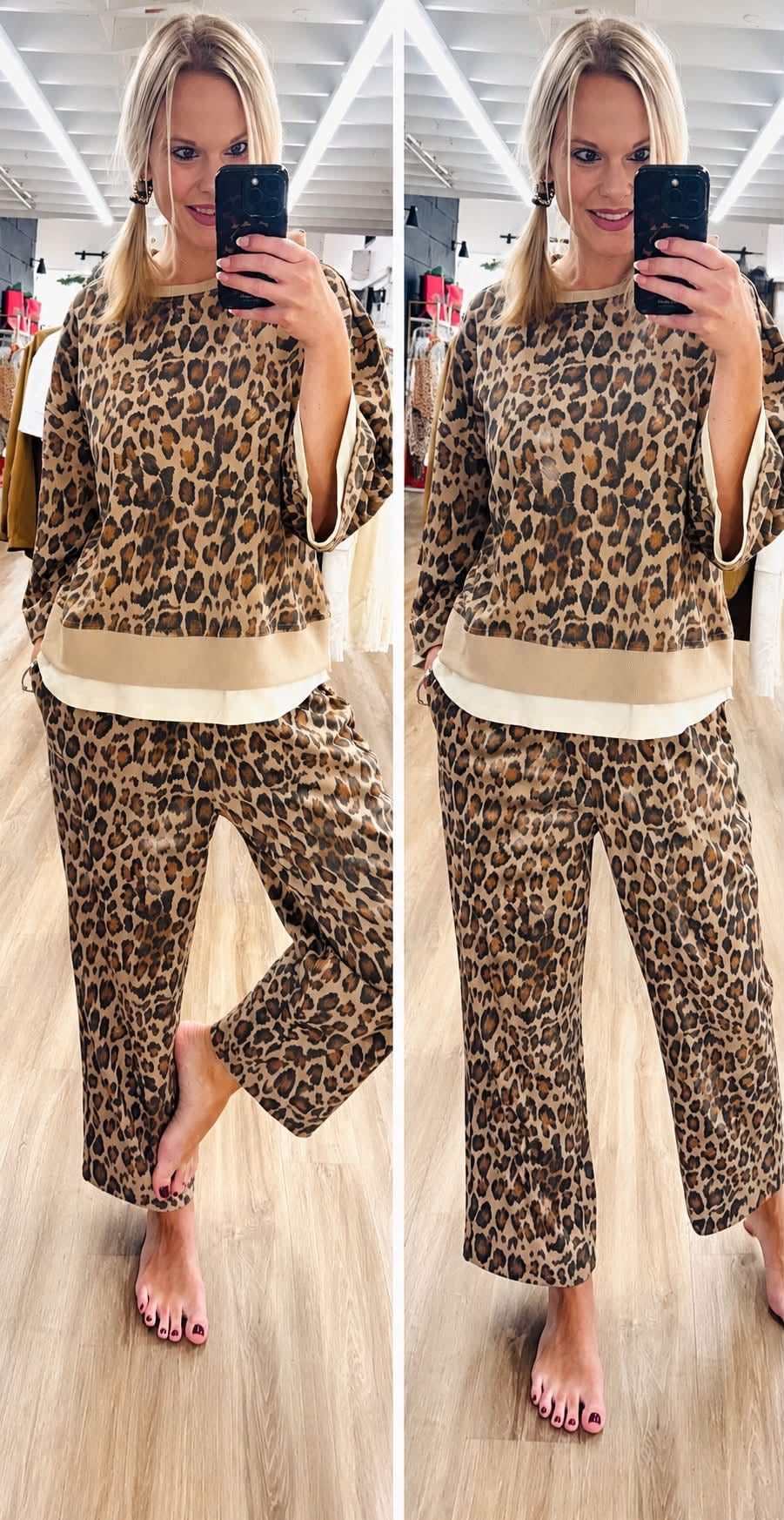 On The Prowl Leopard Print Pants